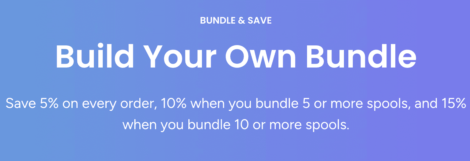 Polymaker Bundle Builder - budowanie zestawu filamentów