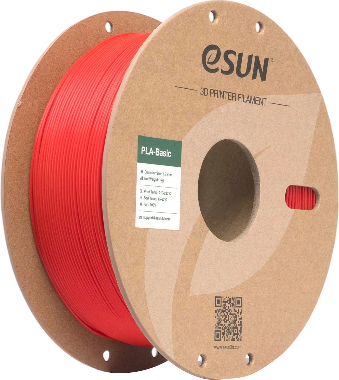 Filament eSUN PLA Czerwony (RED)