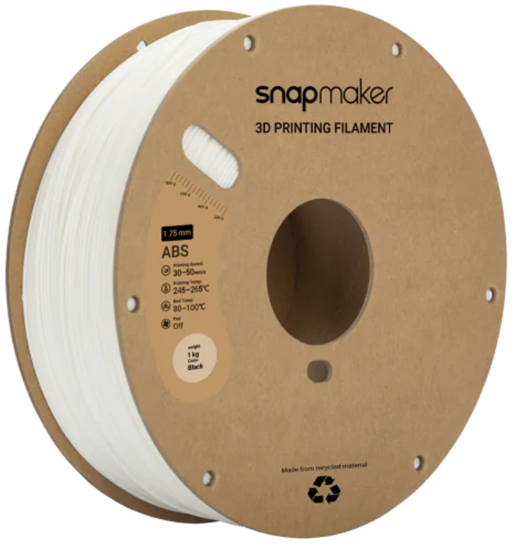 Filament Snapmaker ABS Biały (WHITE)