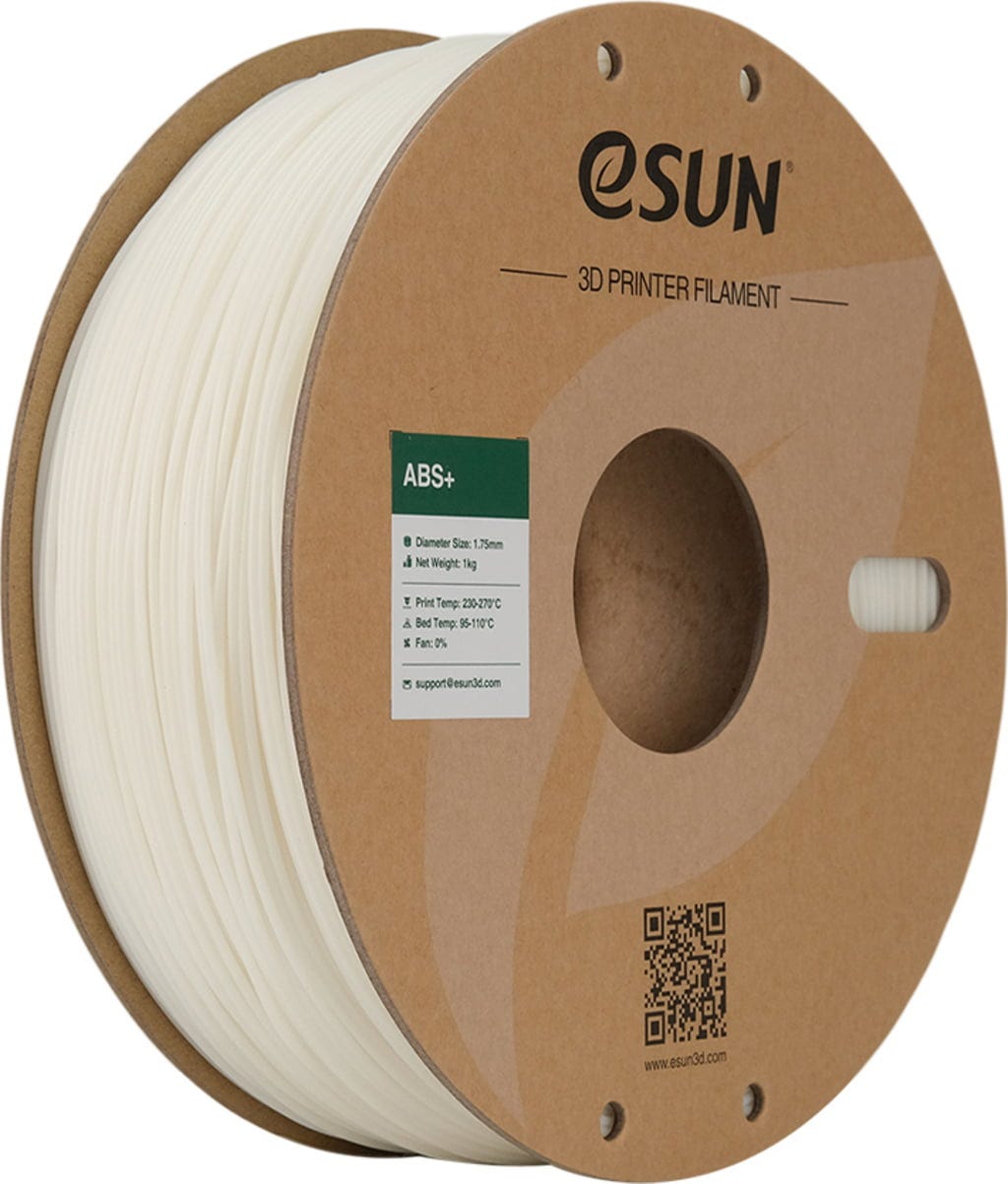 Filament eSUN ABS Plus Biały (WHITE)