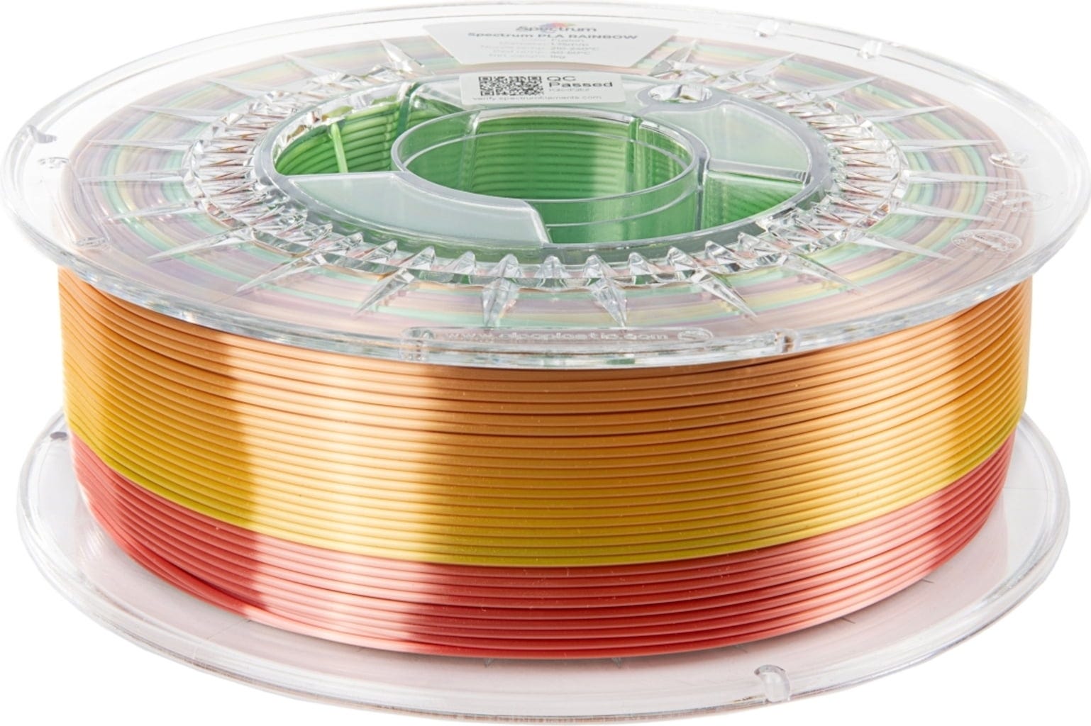 Filament Spectrum PLA  Tęczowy Jedwabny (RAINBOW SILK)