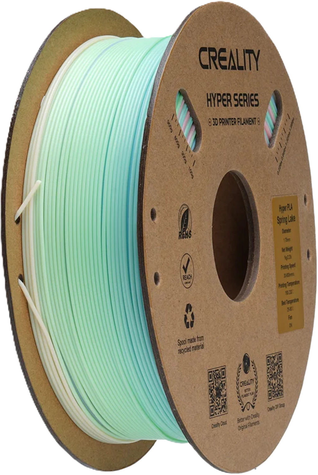 Filament Creality PLA High-Speed  Tęczowy (RAINBOW)