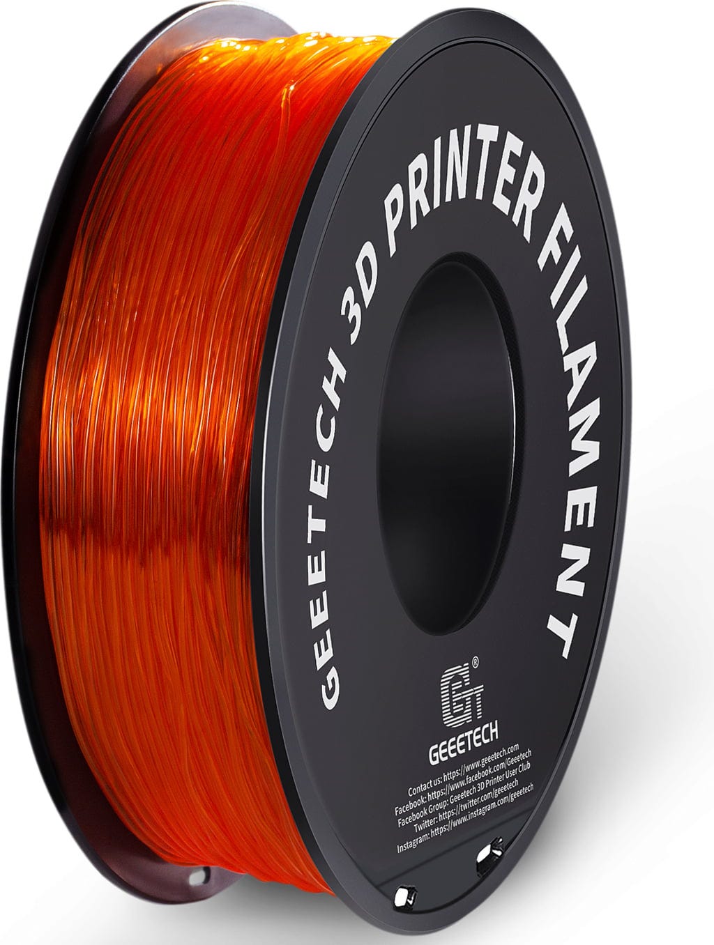 Filament GEEETECH TPU Pomarańczowy Przezroczysty (ORANGE TRANSPARENT)