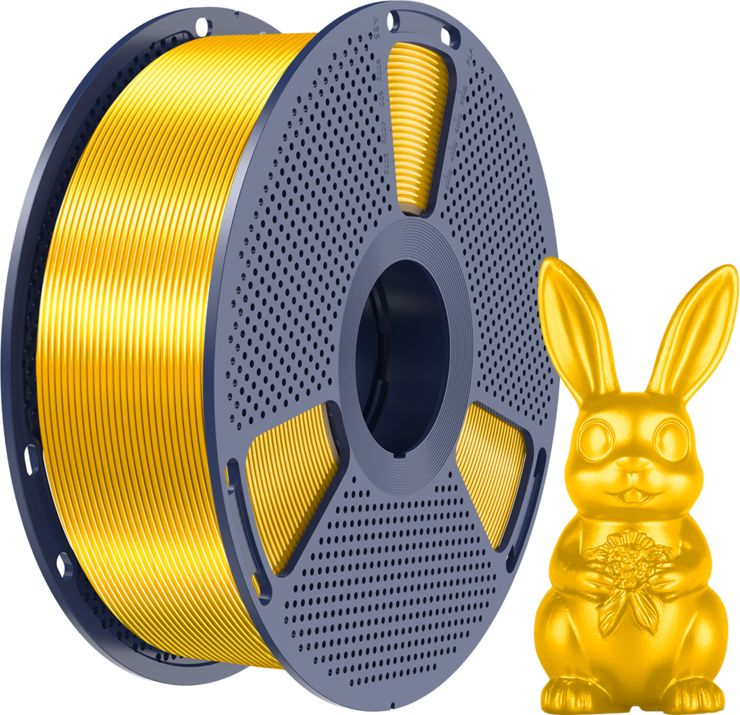 Filament SUNLU PLA Plus Żółty Jedwabny (YELLOW SILK)