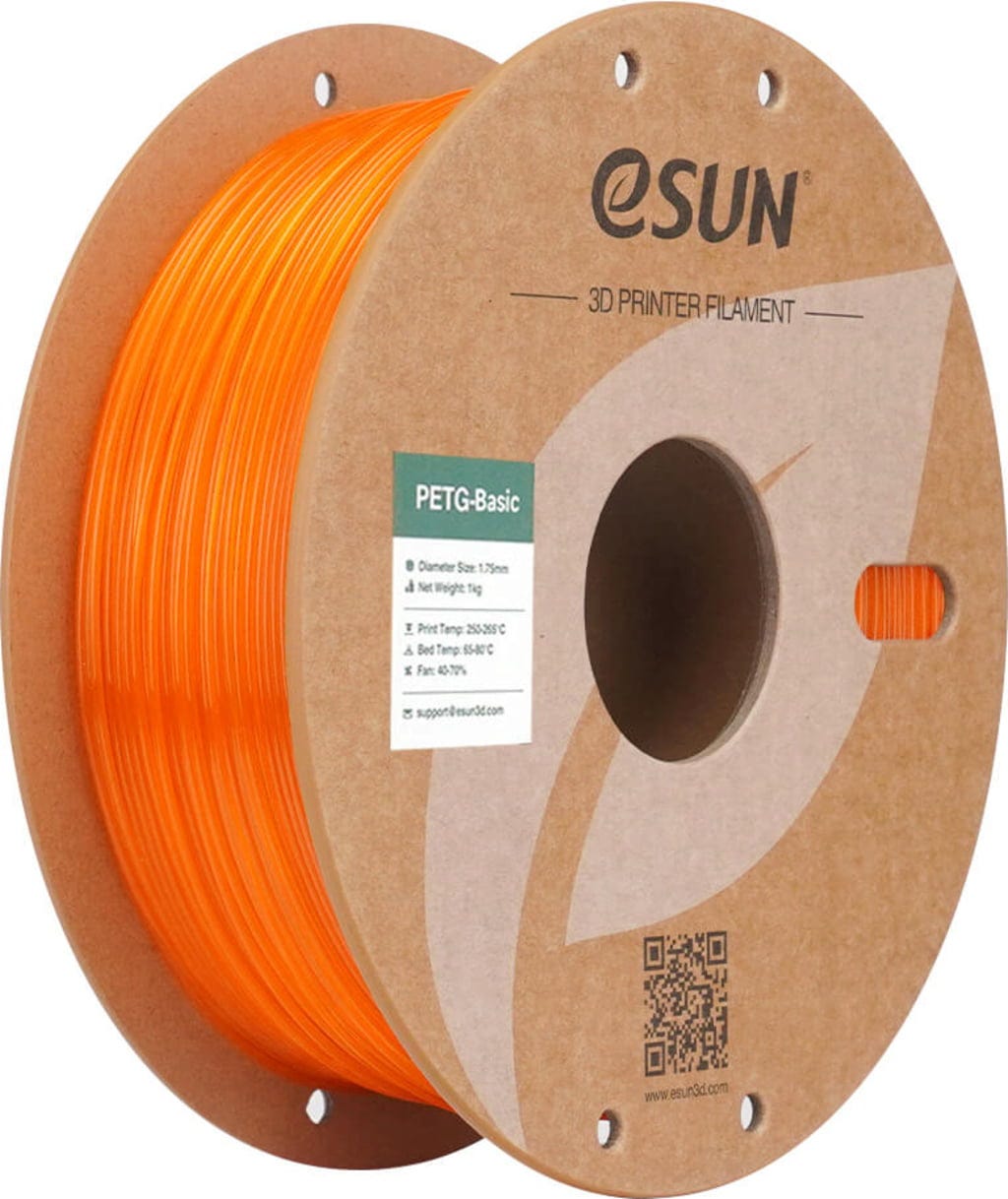 Filament eSUN PETG Pomarańczowy Przezroczysty (ORANGE TRANSPARENT)