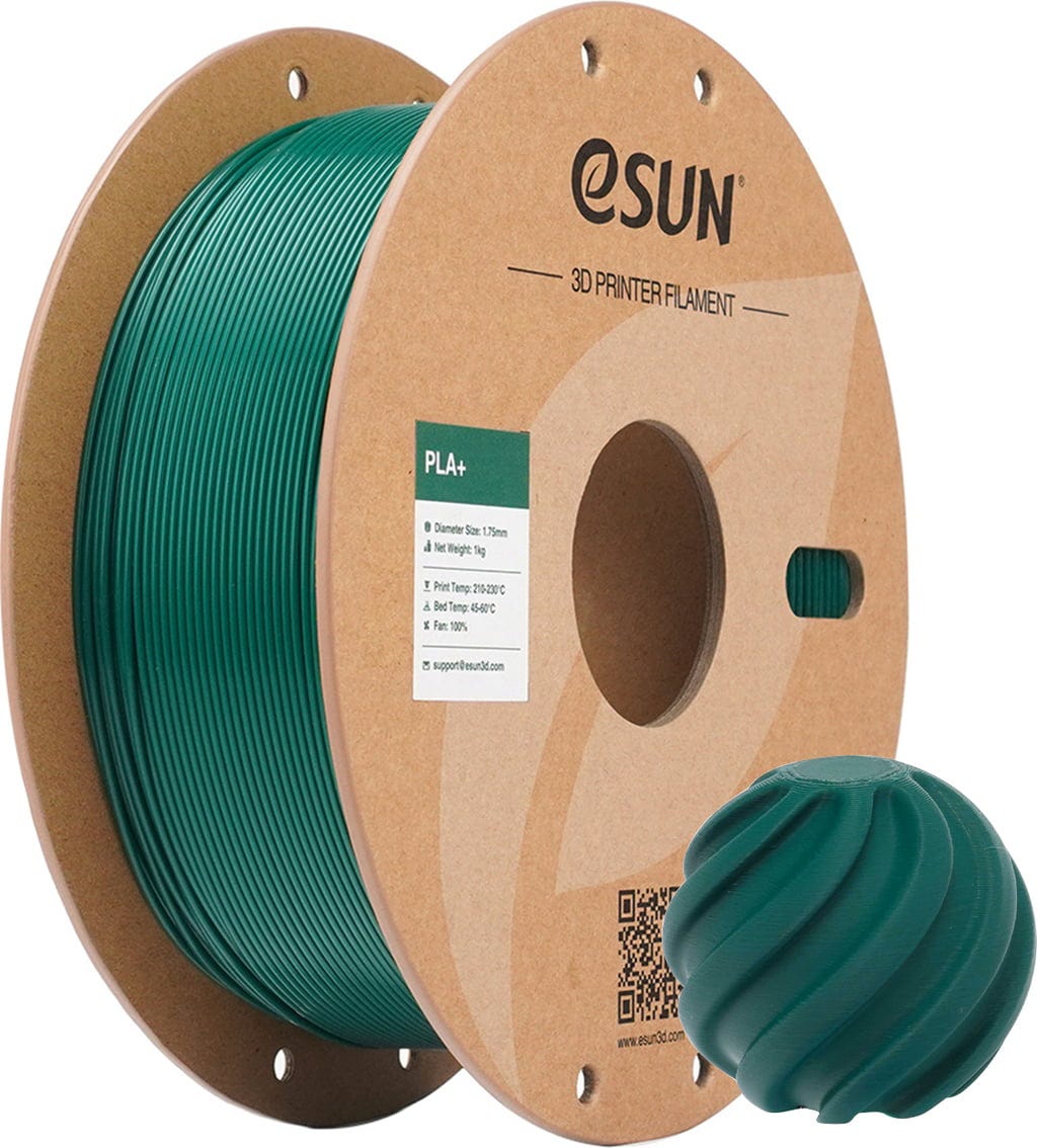 Filament eSUN PLA Plus Zielony (GREEN)
