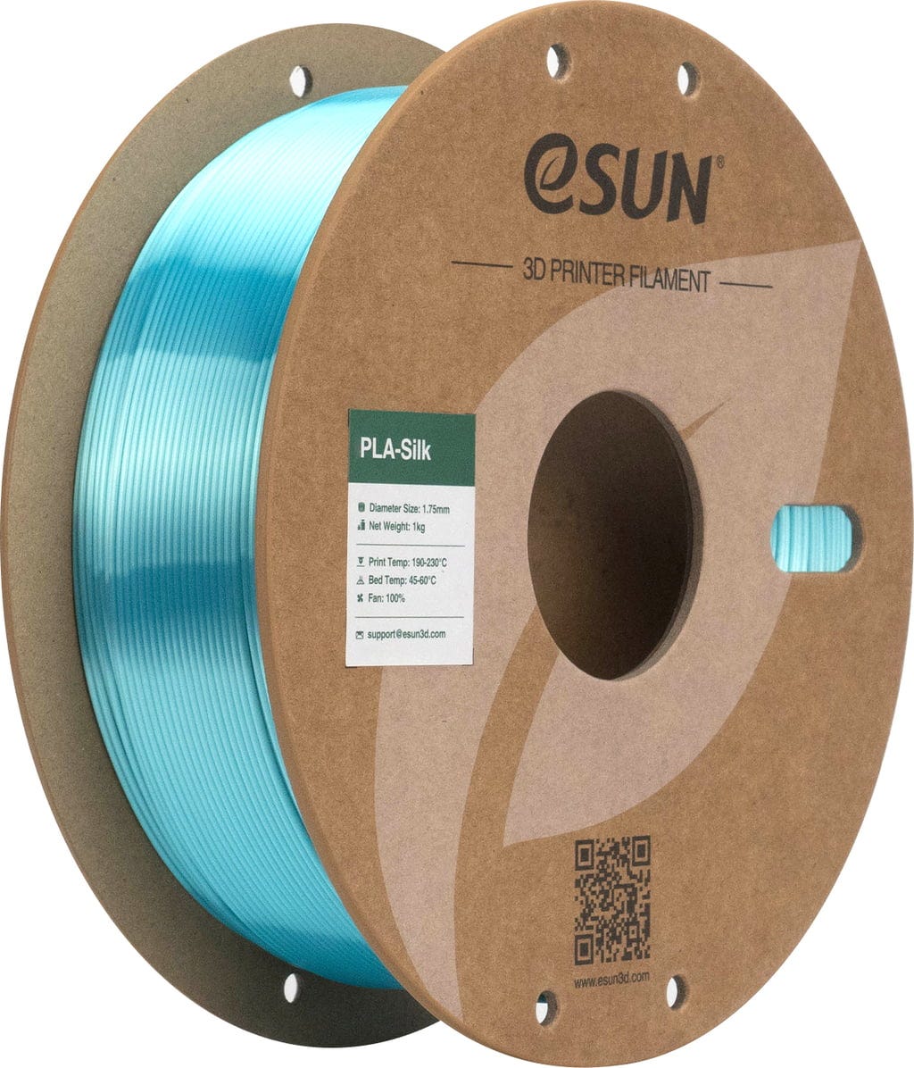 Filament eSUN PLA Niebieski Jedwabny (BLUE SILK)