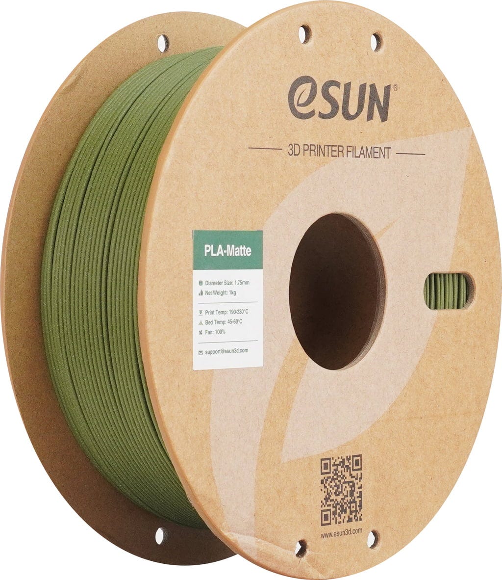Filament eSUN PLA Zielony Matowy (GREEN MATTE)