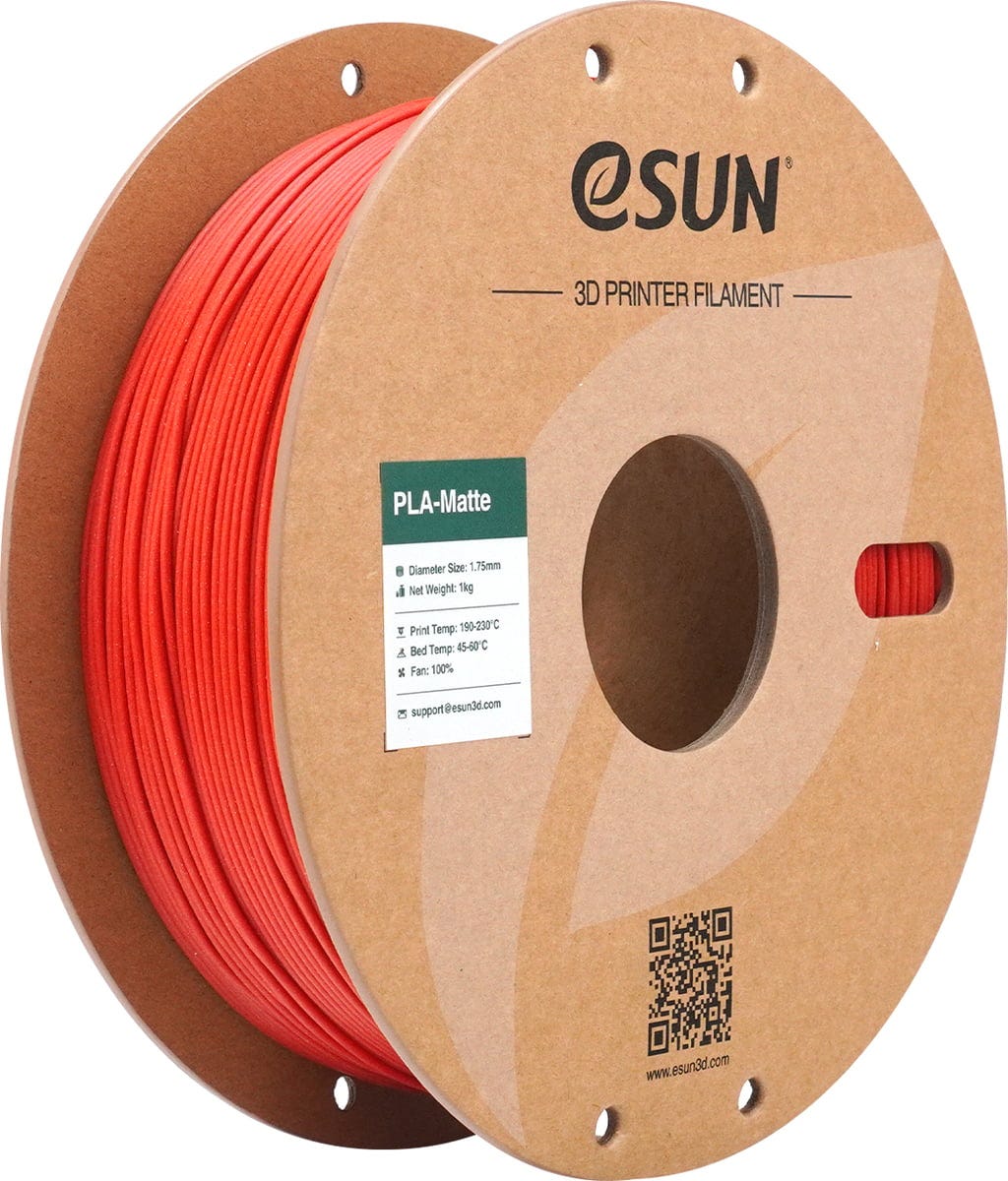 Filament eSUN PLA Czerwony Matowy (RED MATTE)
