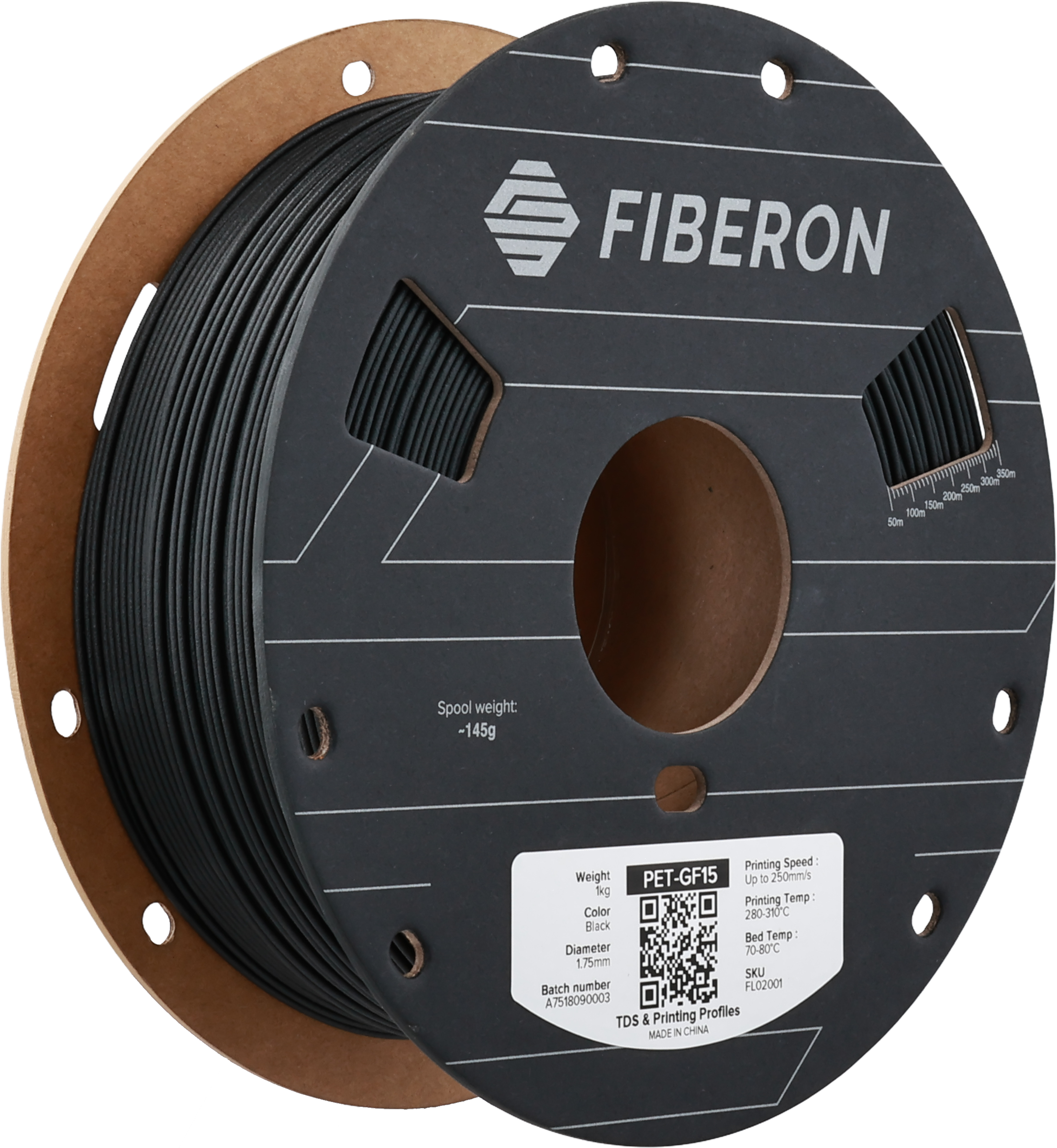 Filament Polymaker PET Czarny (BLACK)