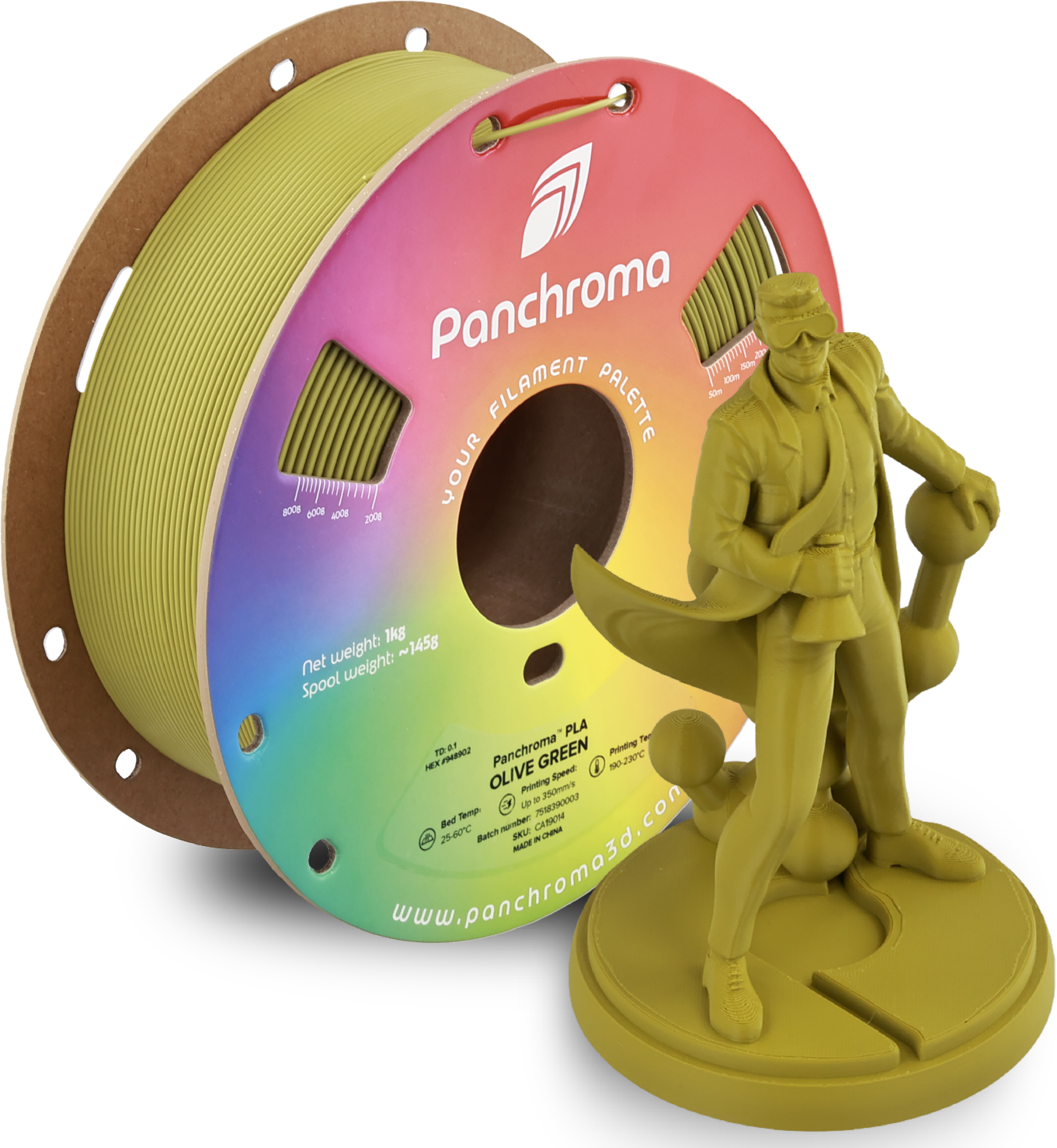 Filament Polymaker PLA High-Speed Zielony (GREEN)