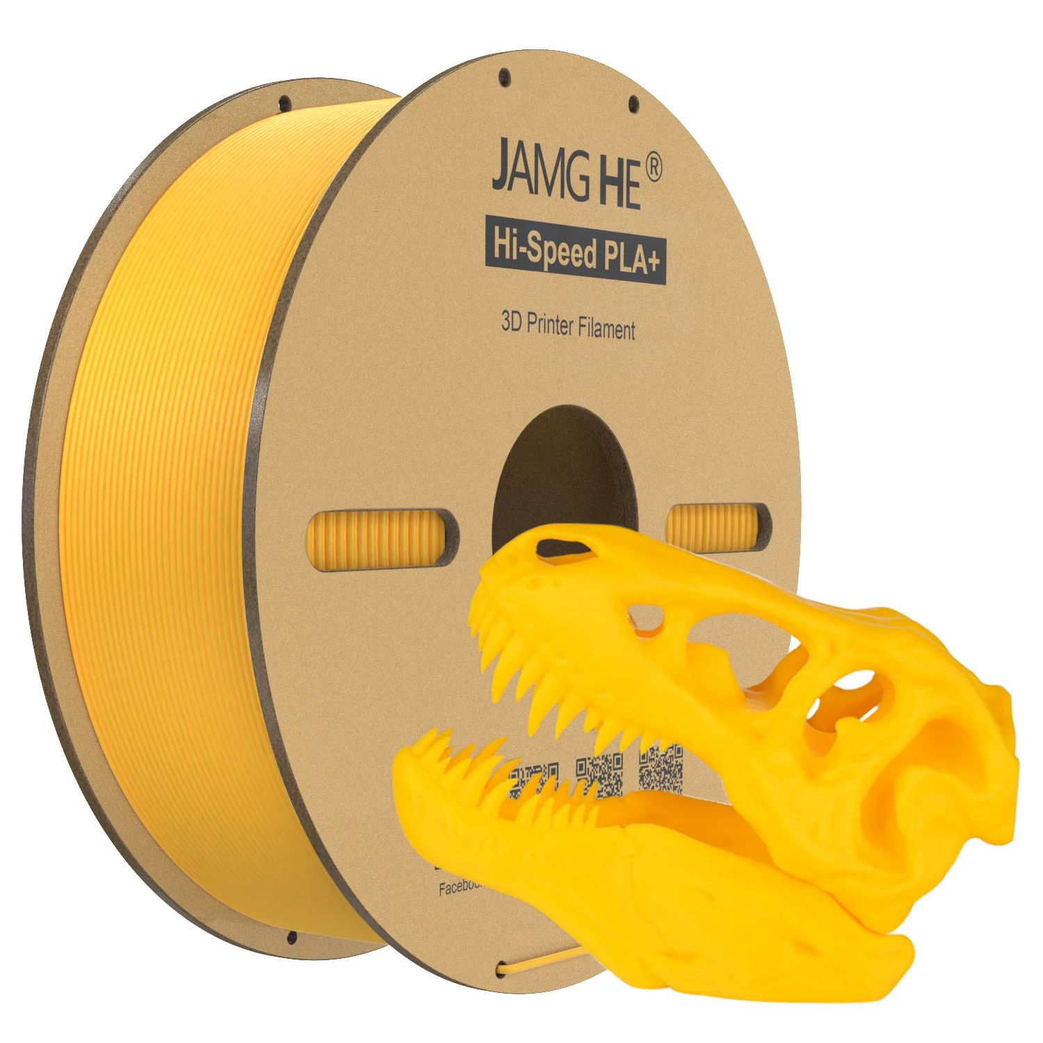 Filament jamghe PLA Plus High-Speed Żółty (YELLOW)