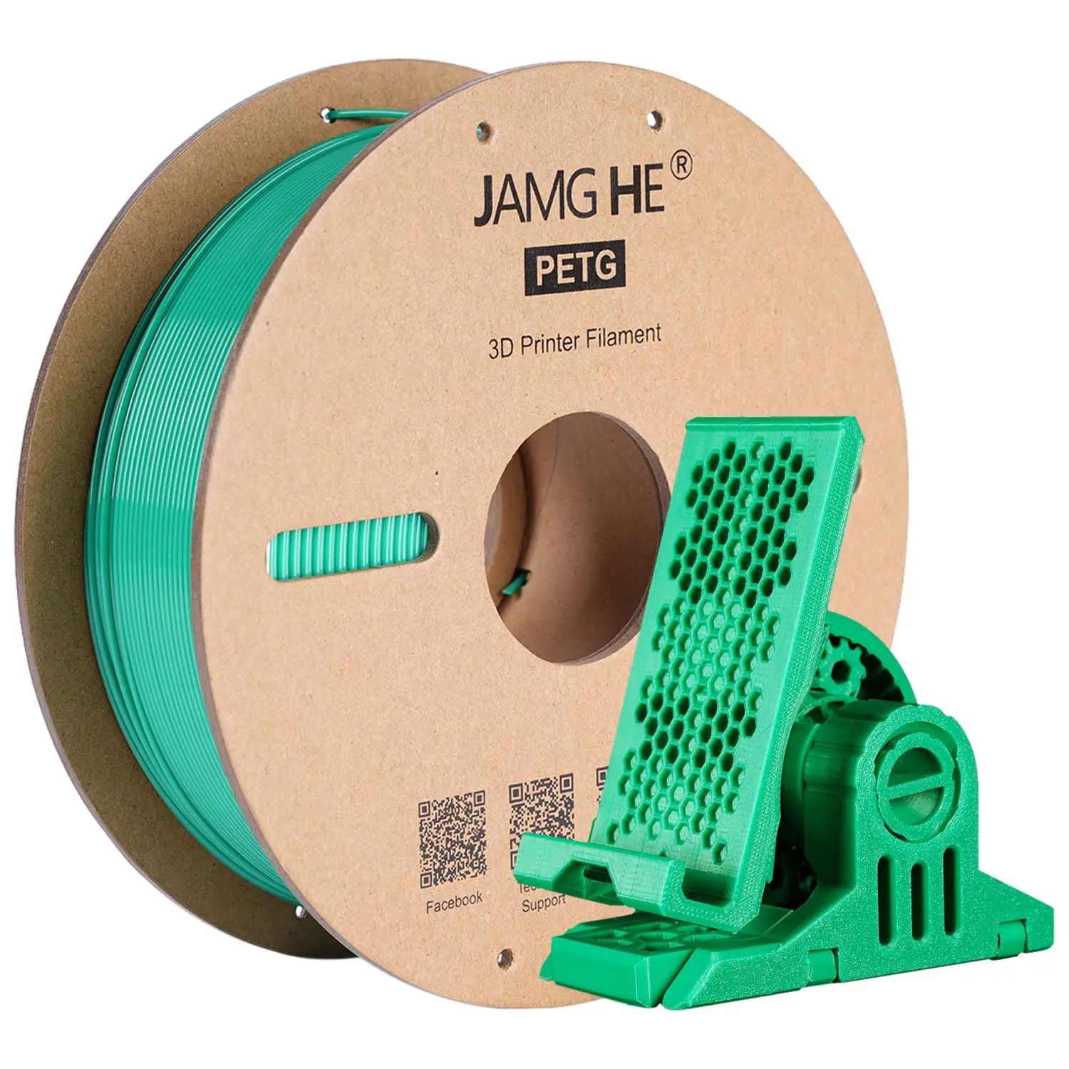 Filament jamghe PETG Zielony (GREEN)