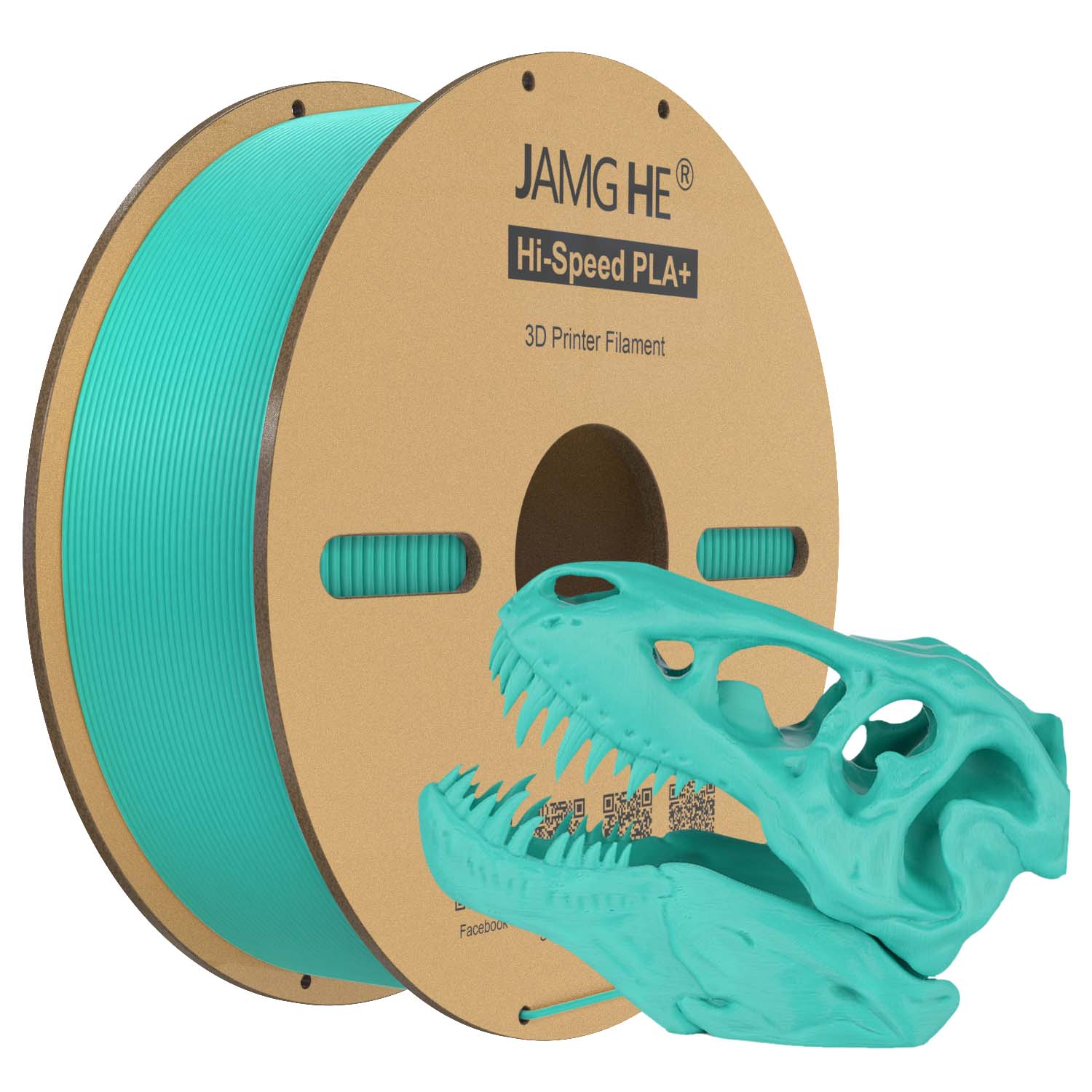 Filament jamghe PLA Plus High-Speed Zielony (GREEN)