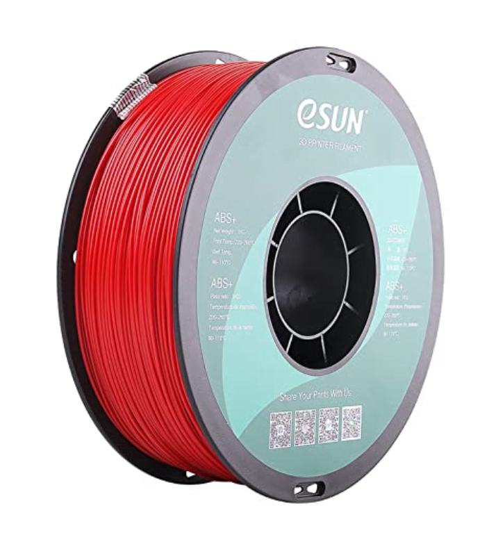 Filament eSUN ABS Plus High-Speed Czerwony (RED)