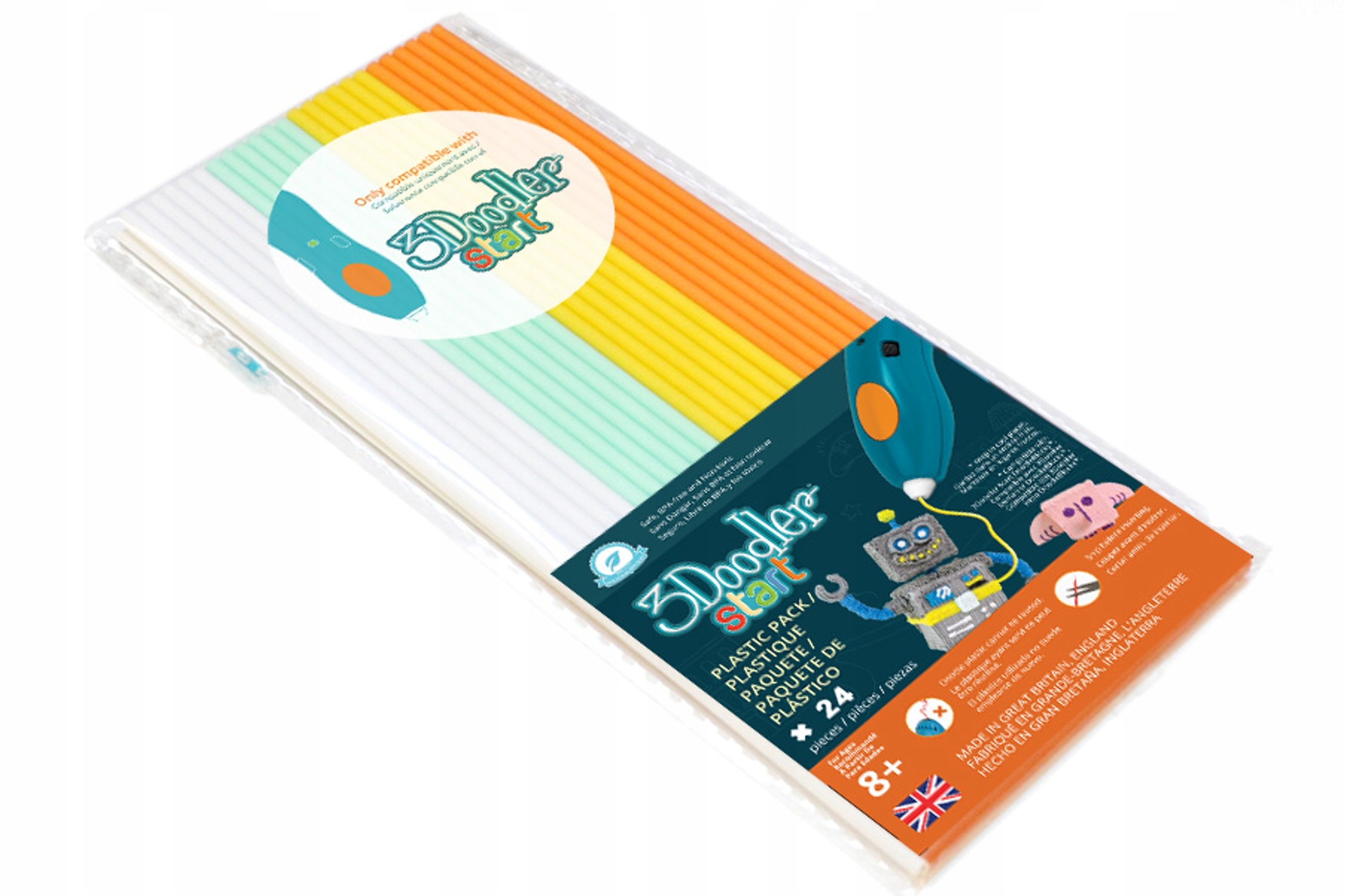 Filament 3Doodler inny  Tęczowy (RAINBOW)