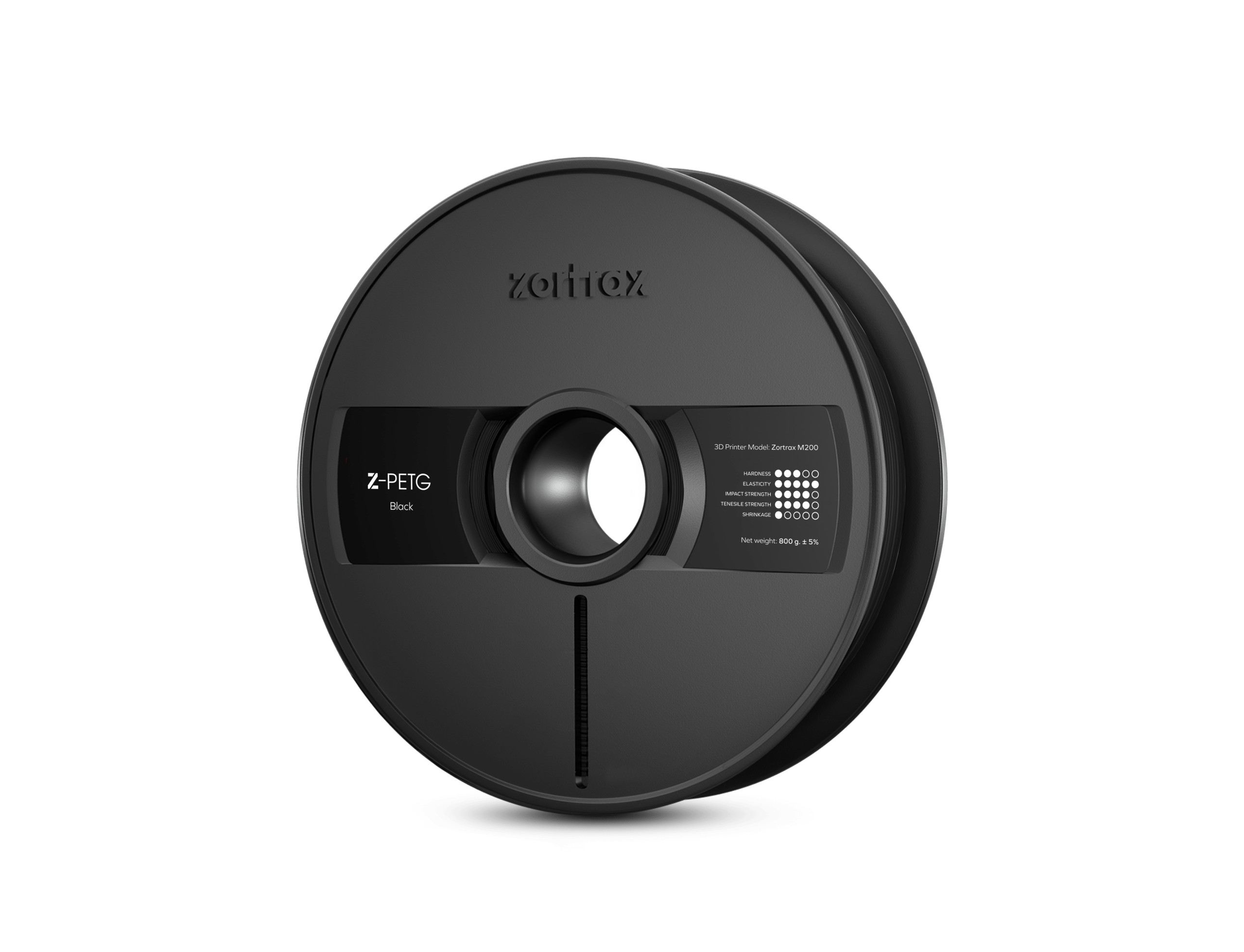 Filament Zortrax PETG Czarny (BLACK)