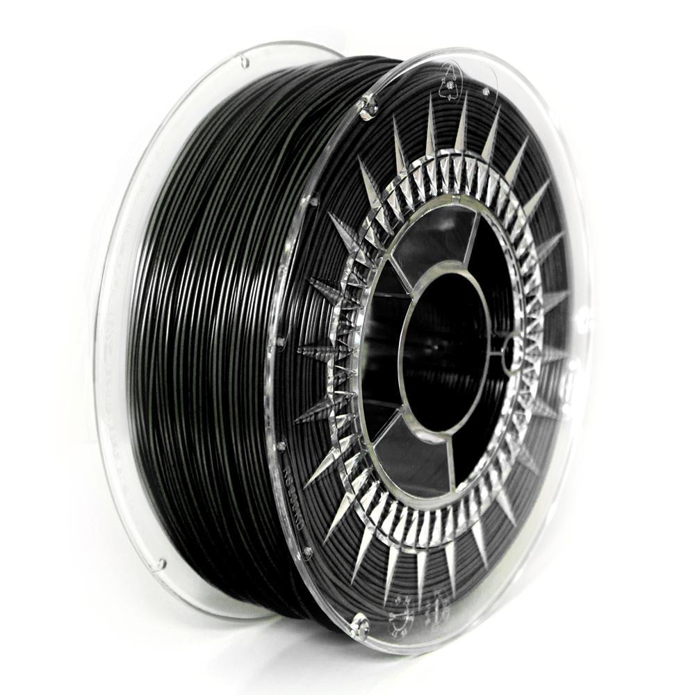 Filament DEVIL DESIGN PLA Czarny Przezroczysty (BLACK TRANSPARENT)