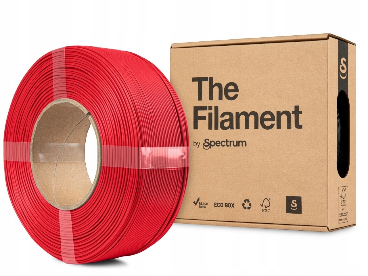 Filament Spectrum ASA Czerwony (RED)