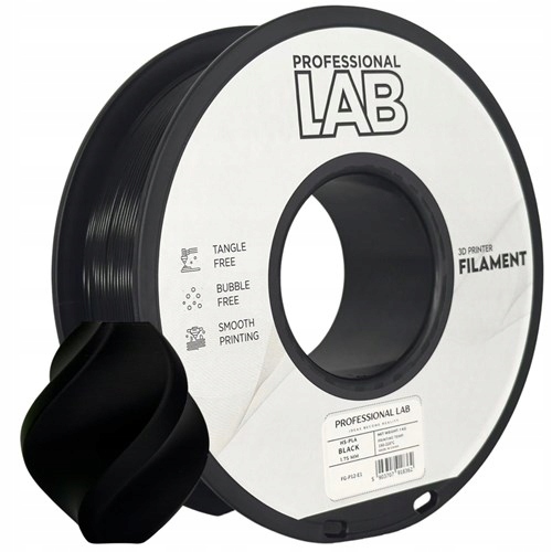 Filament null PLA High-Speed Czarny (BLACK)
