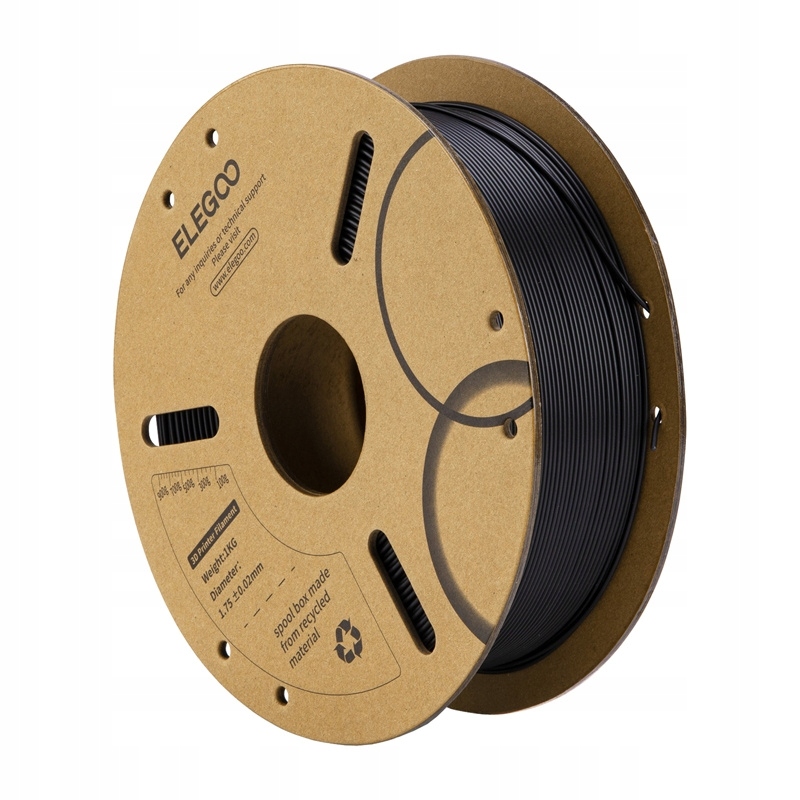 Filament Elegoo PLA Czarny (BLACK)