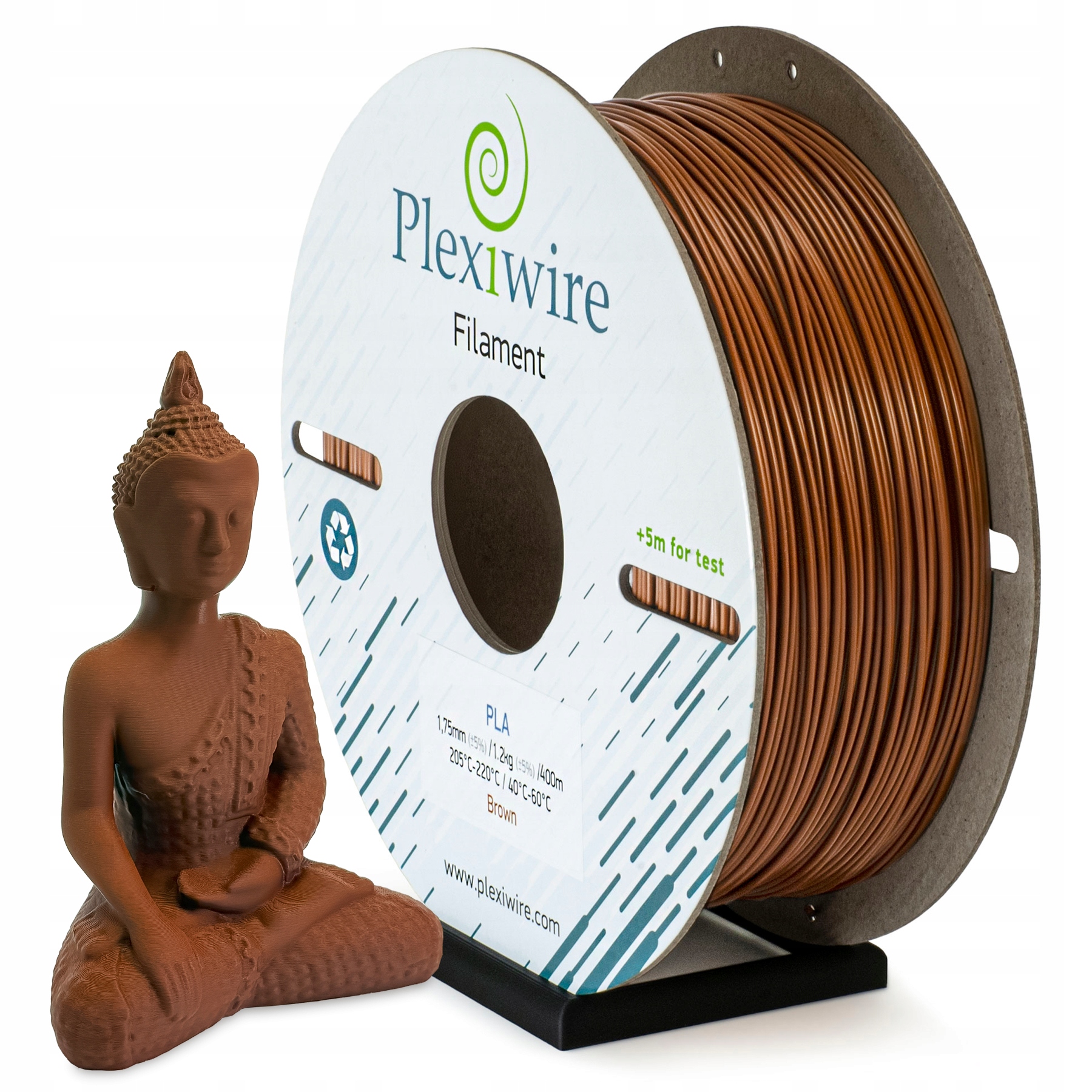 Filament Plexiwire PLA Brązowy (BROWN)
