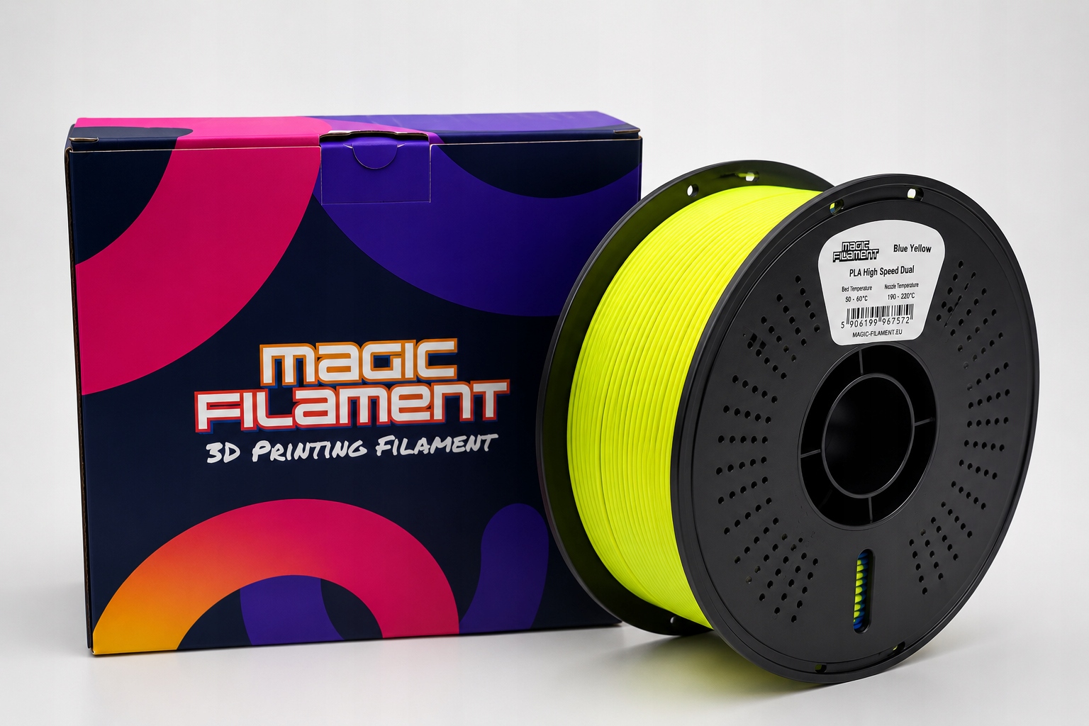 Filament Magic Filament PLA  Dwukolorowy Jedwabny (DUAL SILK)