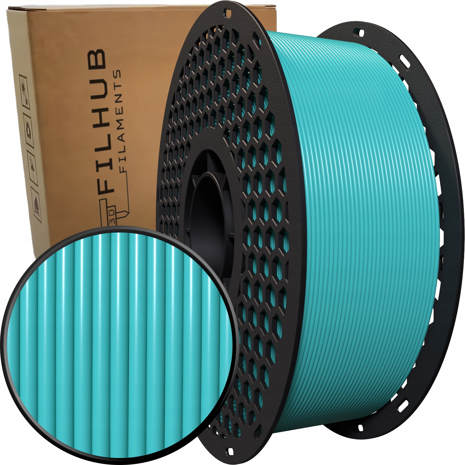 Filament FilHub PETG Zielony (GREEN)