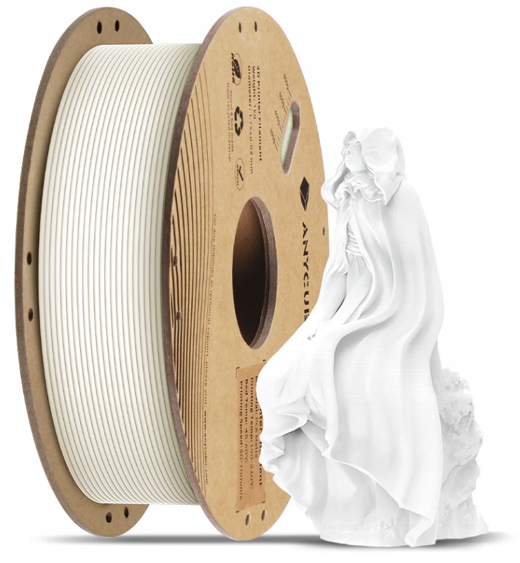 Filament ANYCUBIC PLA Biały Matowy (WHITE MATTE)