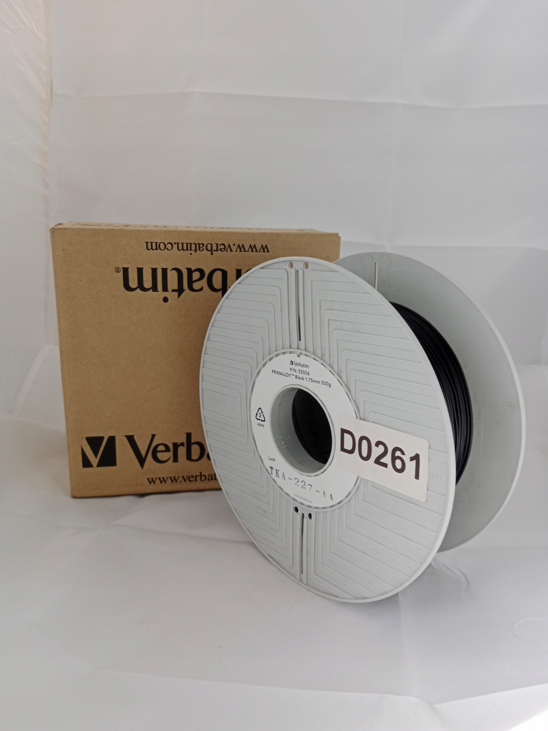 Filament Verbatim TPU Czarny (BLACK)