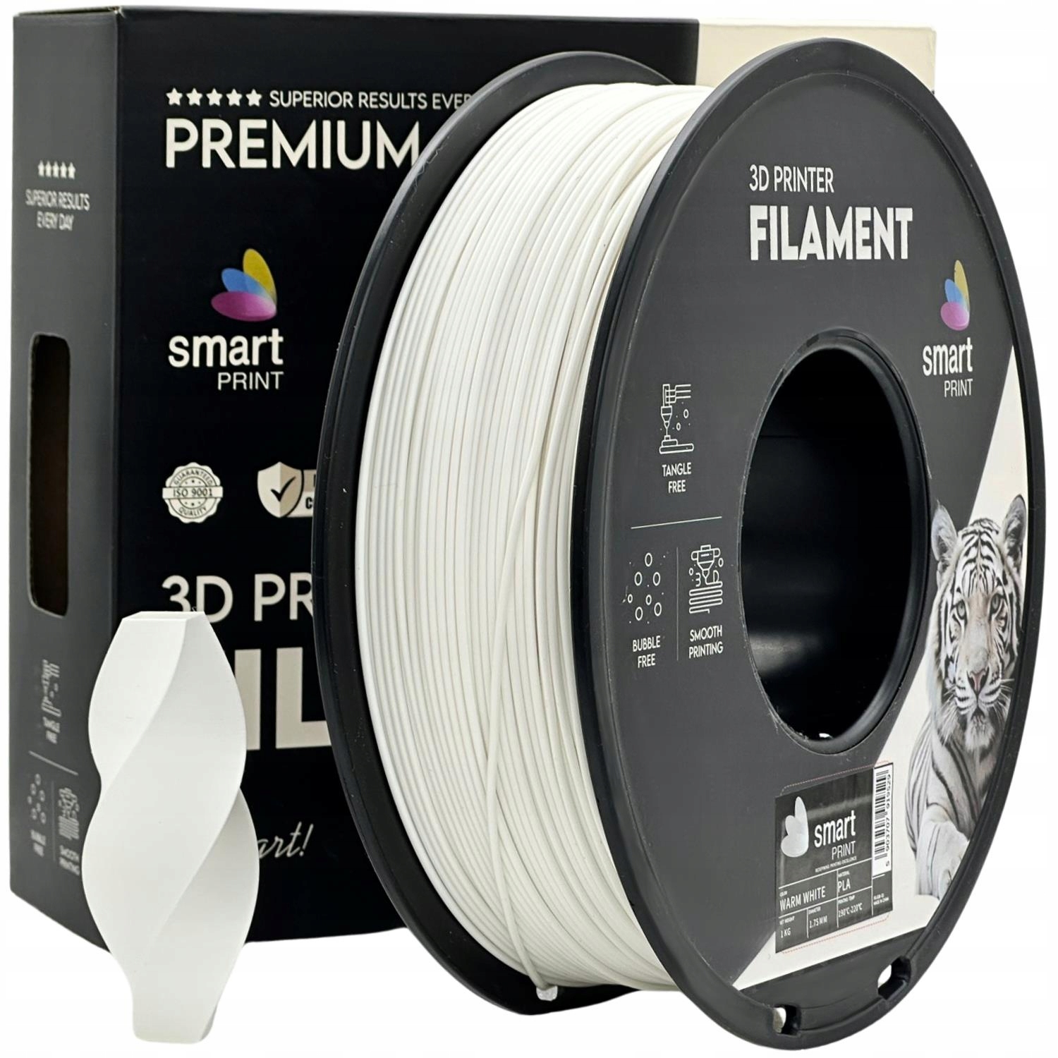 Filament Imagine PLA Biały (WHITE)