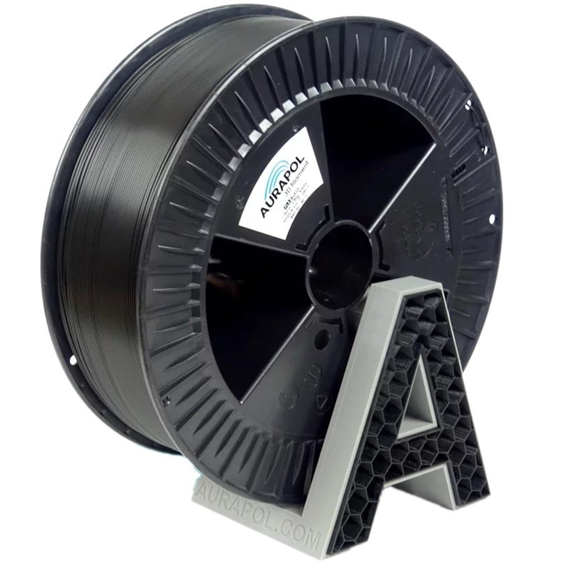 Filament Aurapol PLA Czarny (BLACK)