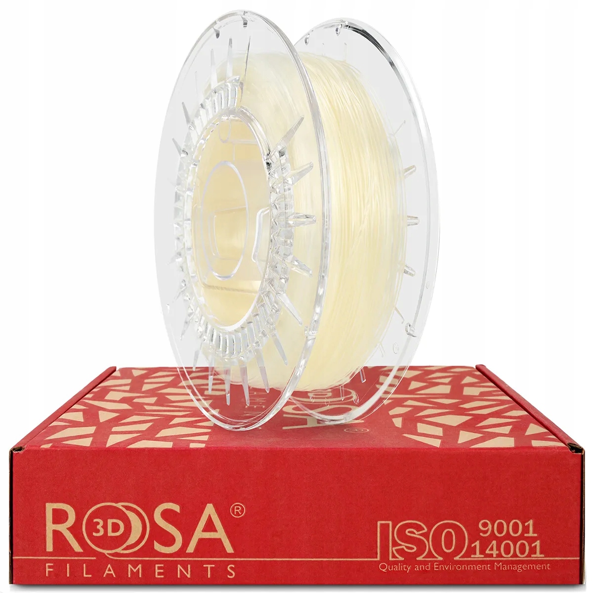 Filament ROSA 3D TPU Naturalny Przezroczysty (NATURAL TRANSPARENT)