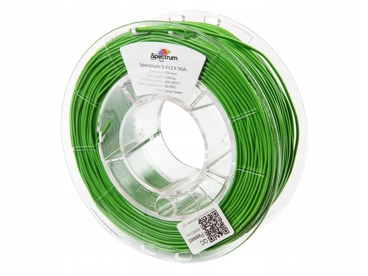 Filament Spectrum TPU Zielony (GREEN)
