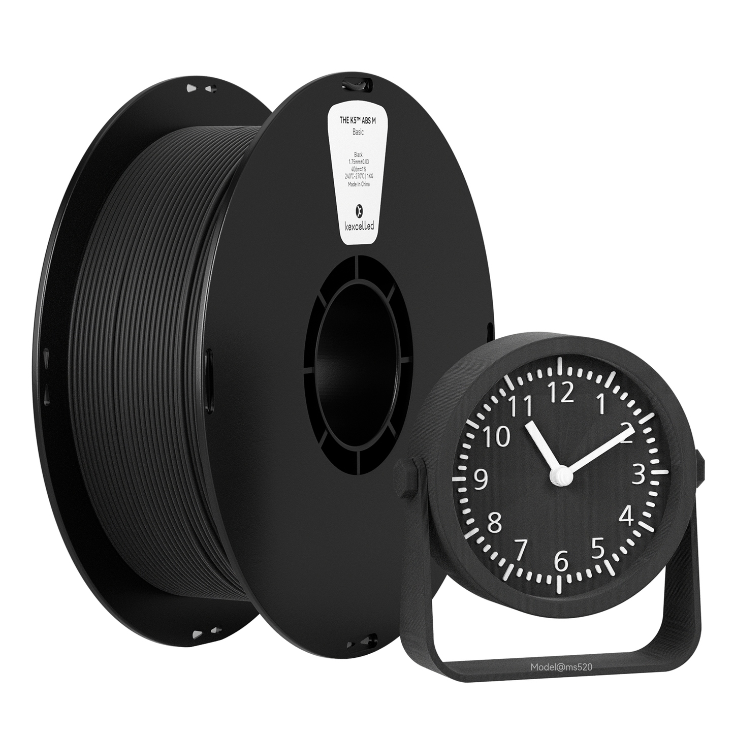 Filament kexcelled ABS Czarny (BLACK)