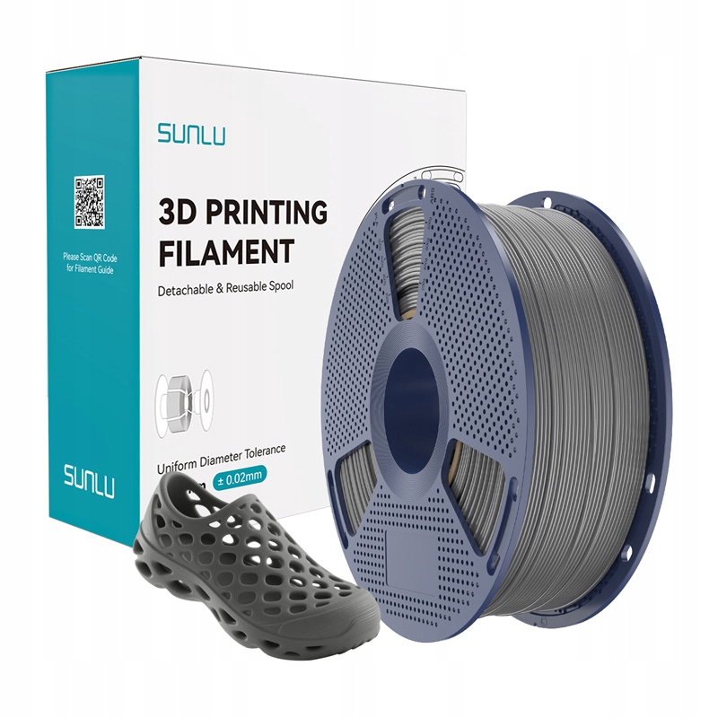 Filament SUNLU TPU Szary (GRAY)