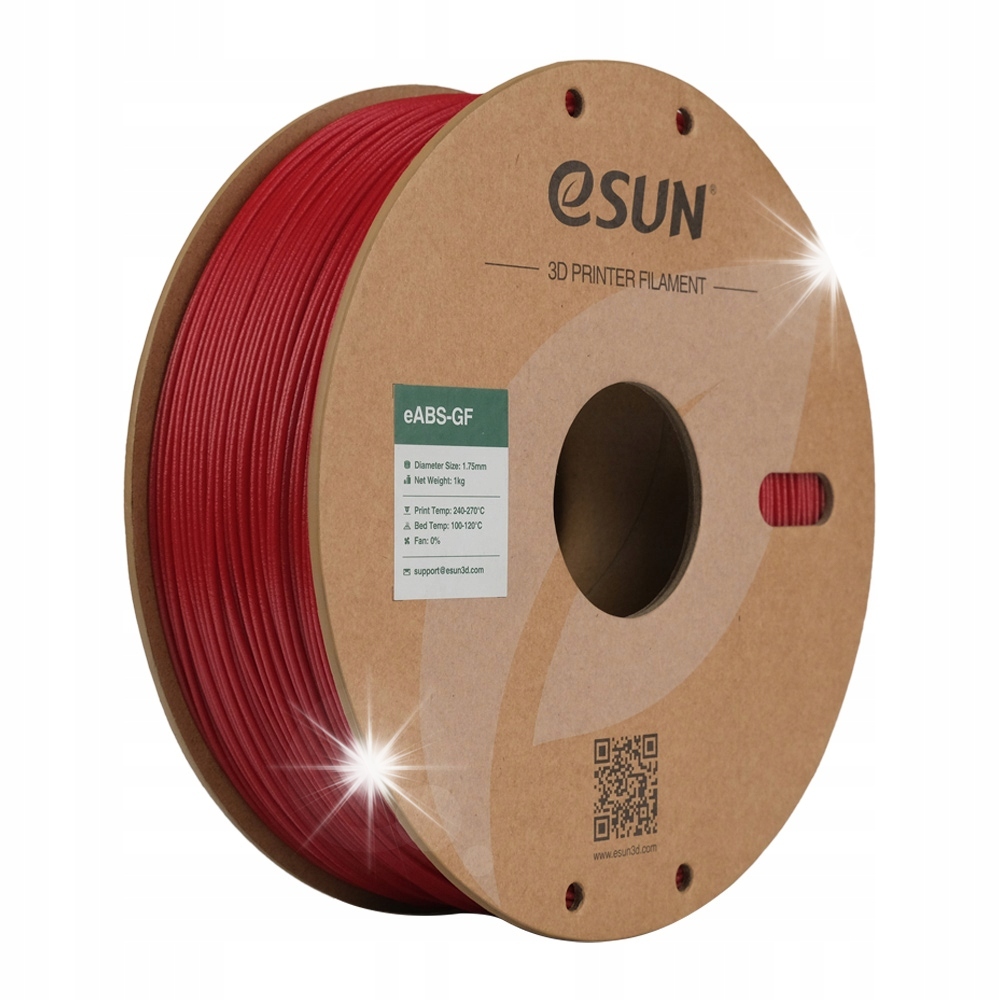 Filament eSUN ABS Czerwony (RED)