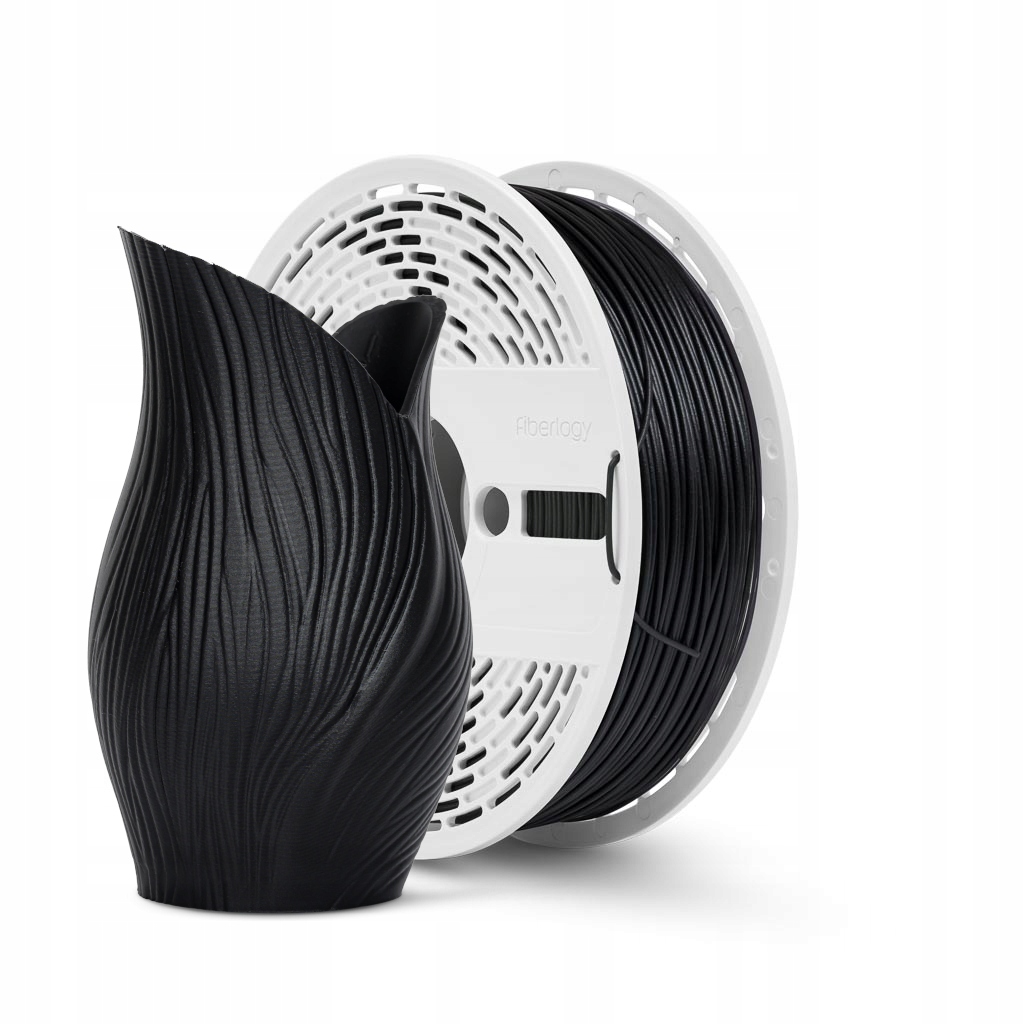 Filament Fiberlogy PETG Czarny Matowy (BLACK MATTE)
