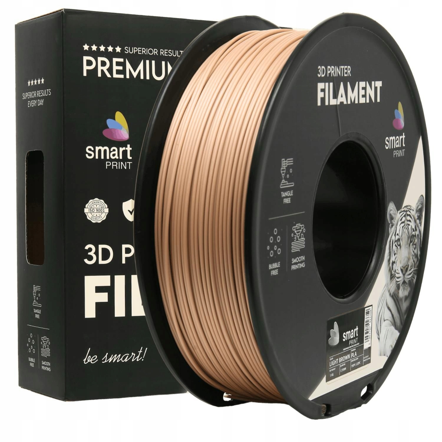 Filament Smart Print PLA Brązowy (BROWN)