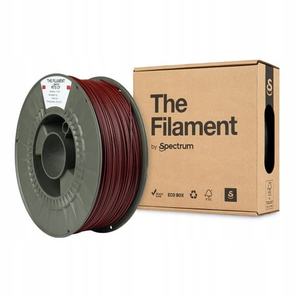 Filament Spectrum PETG-CF Czerwony (RED)