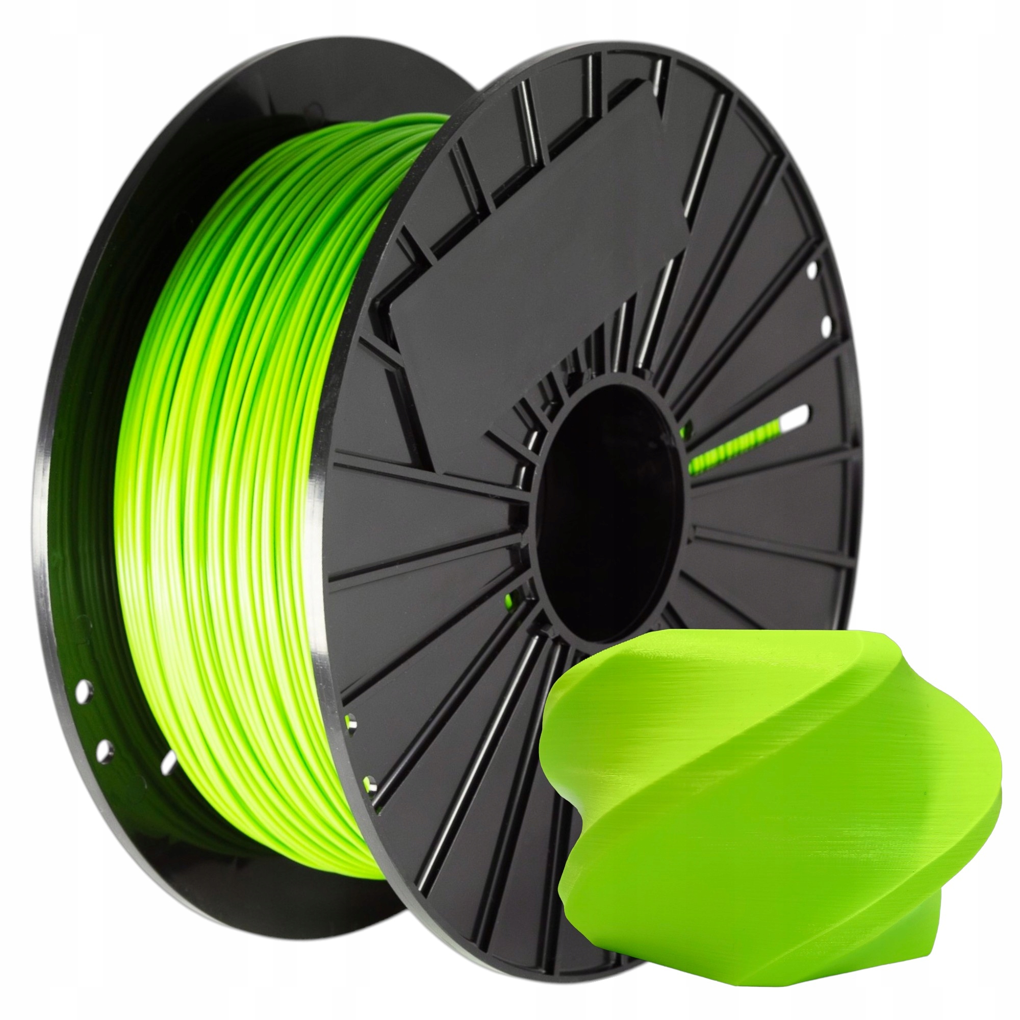 Filament F3D PLA Zielony Przezroczysty (GREEN TRANSPARENT)