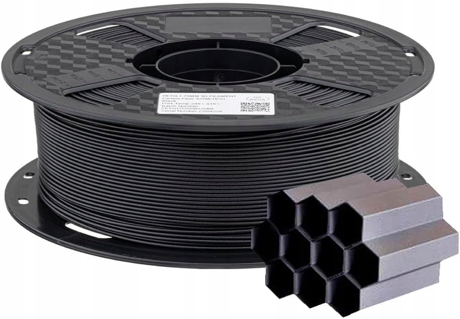 Filament CC3D PETG Czarny (BLACK)