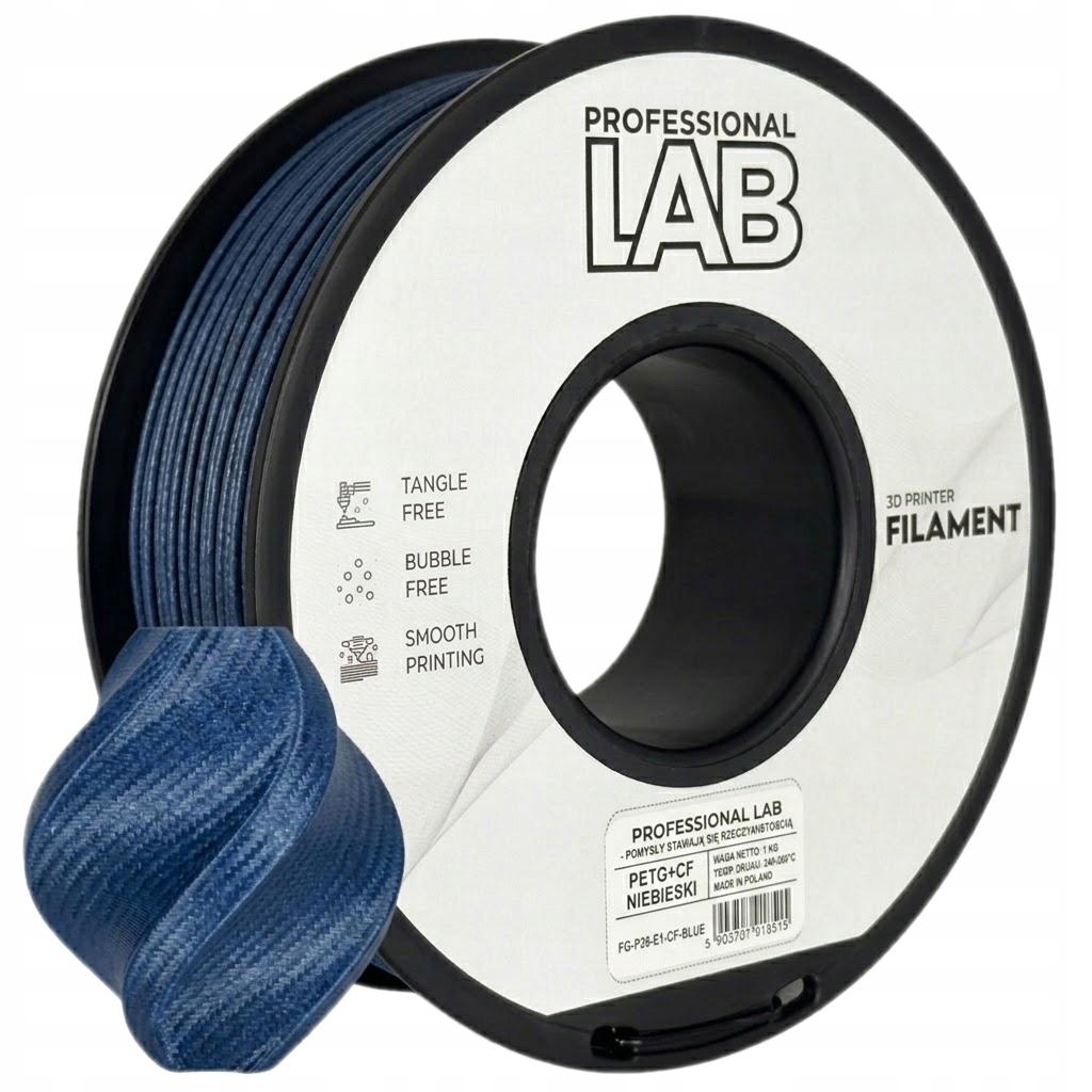 Filament Imagine PETG-CF Plus Niebieski (BLUE)