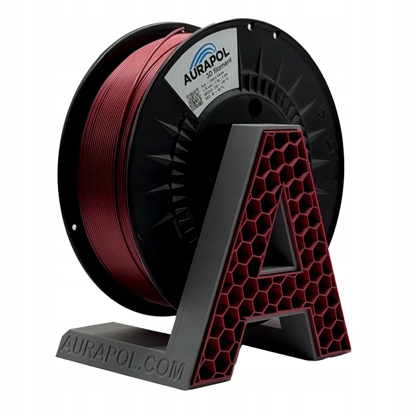 Filament Aurapol PLA Czerwony (RED)