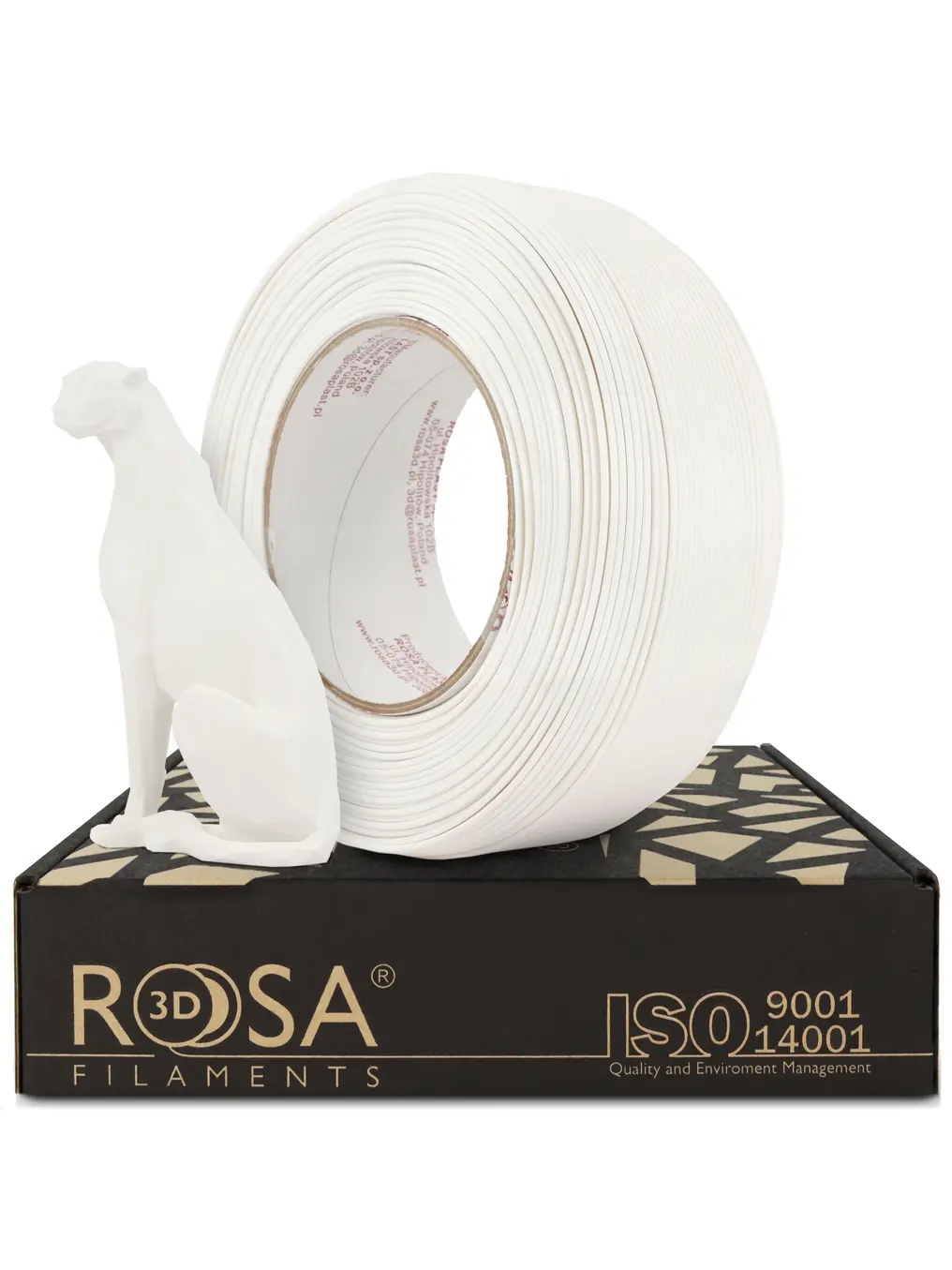 Filament ROSA 3D PLA Biały Matowy (WHITE MATTE)