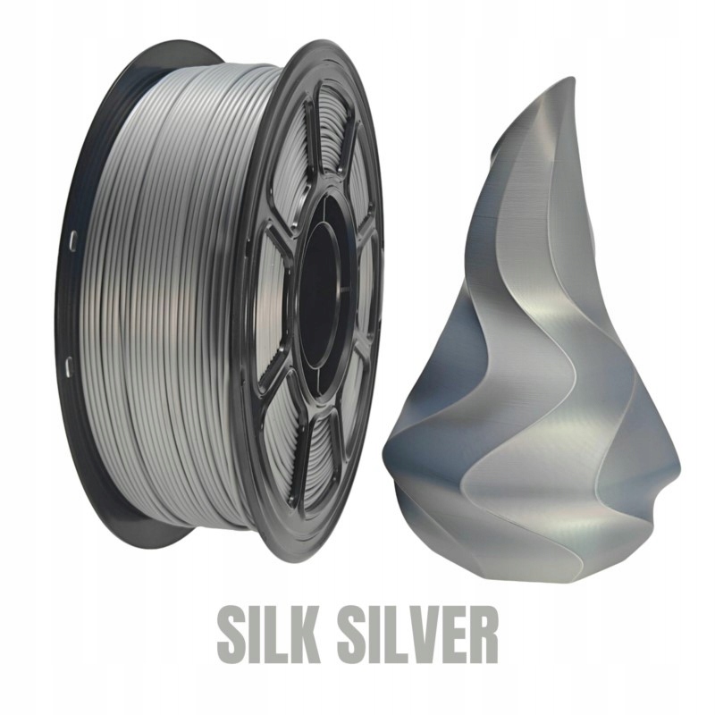 Filament Artimex-Bis PLA Plus Srebrny Jedwabny (SILVER SILK)