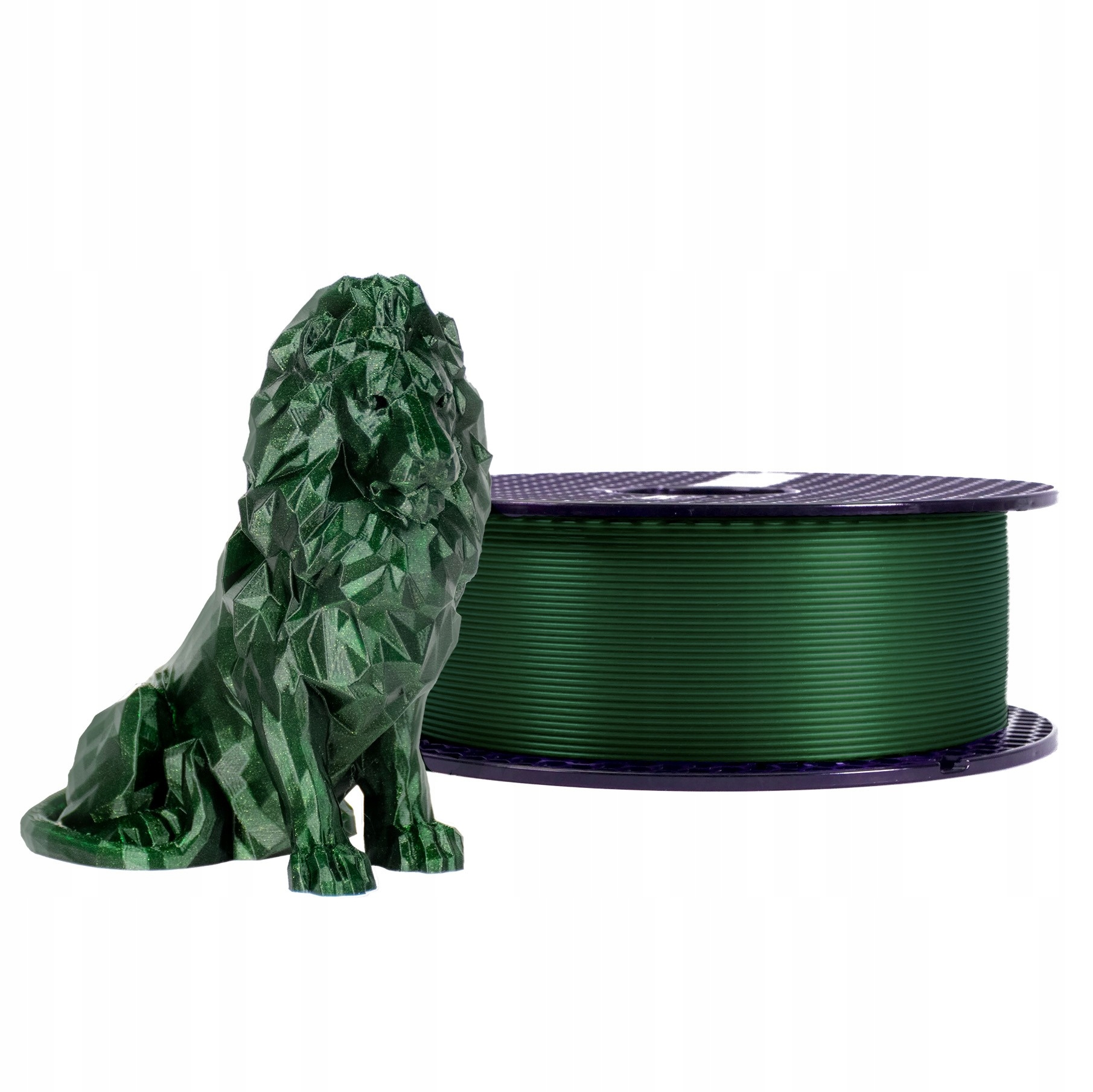Filament Prusa PLA Zielony Brokatowy/Mieniący (GREEN GLITTER)
