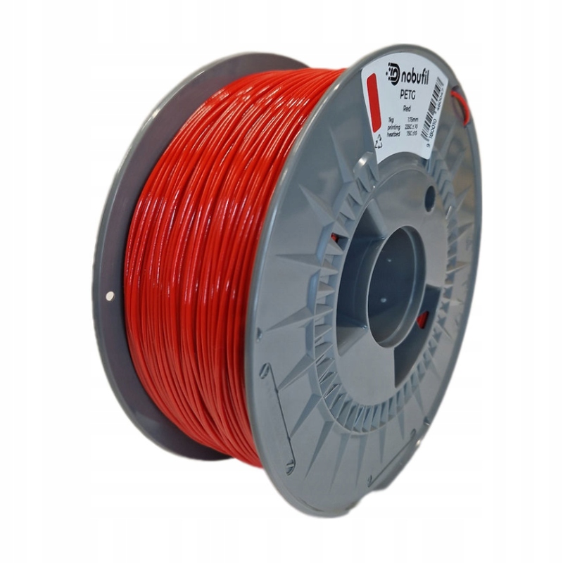 Filament nobufil PETG Czerwony (RED)