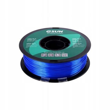 Filament eSUN PLA Niebieski Jedwabny (BLUE SILK)