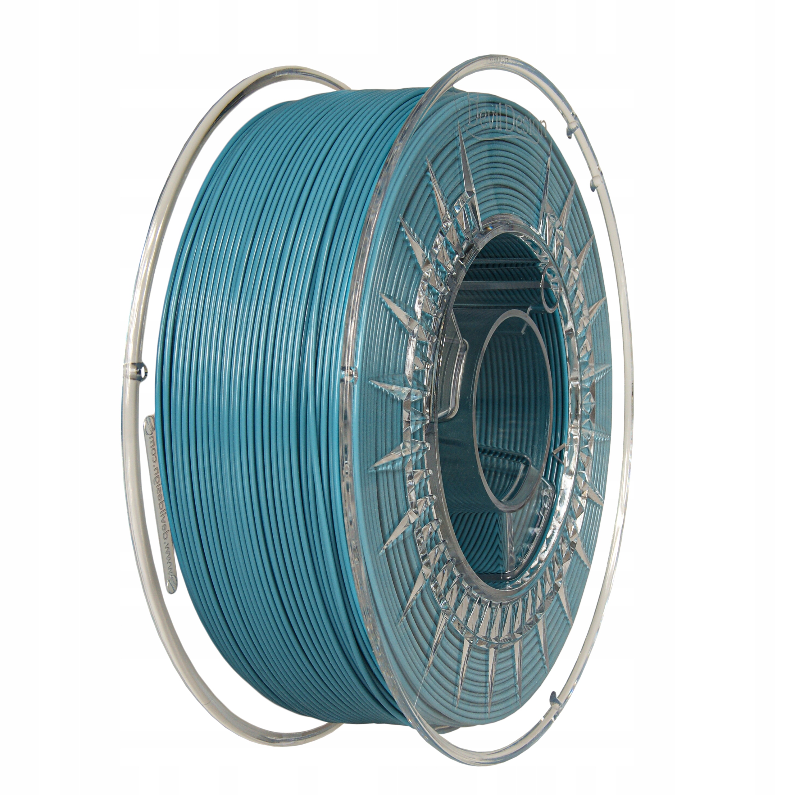 Filament DEVIL DESIGN PLA Niebieski Przezroczysty (BLUE TRANSPARENT)